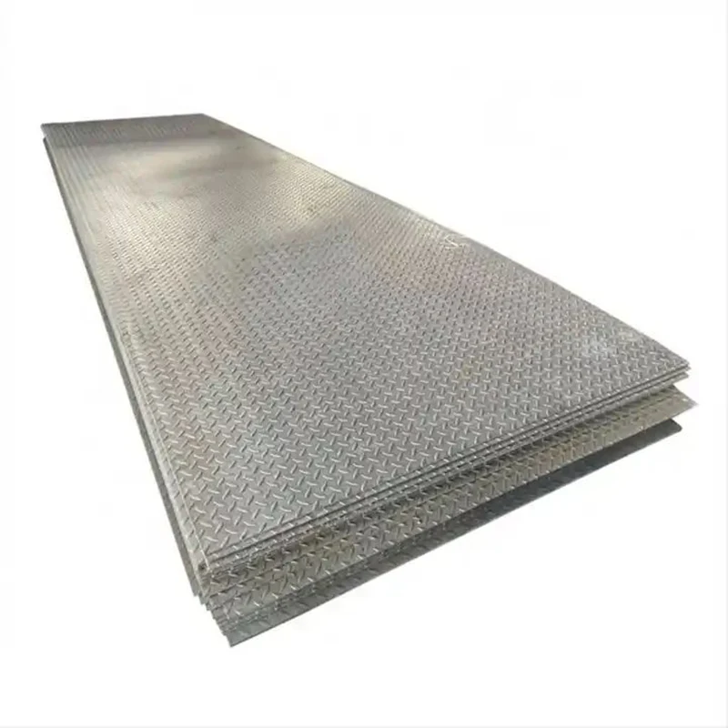 Plaque à damier en acier en carbone roulé à chaud 1,5 à 100 mm à chaud
